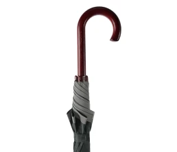 УЦЕНКА! Зонт-трость светоотражающий Reflect, черный