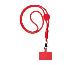 Ремешок на шею для телефона «Нэко», красный