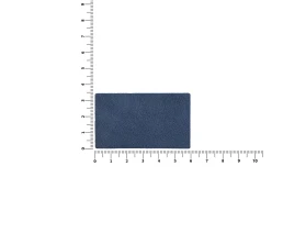 Лейбл кожаный Pasek, M, синий