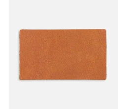 Лейбл кожаный Pasek, M, горчичный