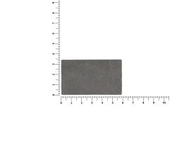 Лейбл кожаный Pasek, M, серый