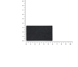 Лейбл кожаный Pasek, M, черный