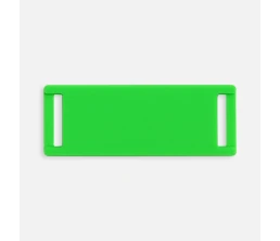 Лейбл из ПВХ Kova, зеленый неон