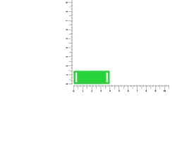 Лейбл из ПВХ Kova, зеленый неон