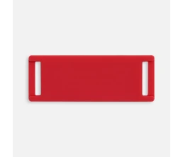 Лейбл из ПВХ Kova, красный