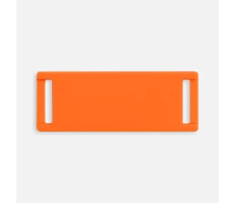 Лейбл из ПВХ Kova, оранжевый неон