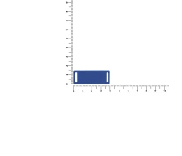 Лейбл из ПВХ Kova, синий