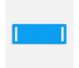 Лейбл из ПВХ Kova, голубой