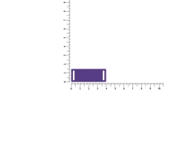 Лейбл из ПВХ Kova, фиолетовый