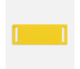 Лейбл из ПВХ Kova, желтый