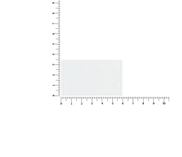 Лейбл из ПВХ Dzeta, M, белый