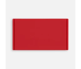 Лейбл из ПВХ Dzeta, M, красный