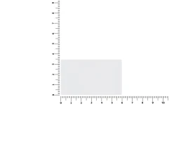 Лейбл из ПВХ Dzeta, M, прозрачный