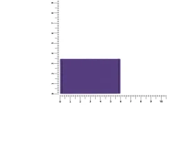 Лейбл из ПВХ Dzeta, M, фиолетовый