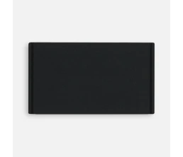 Лейбл из ПВХ Dzeta, M, черный