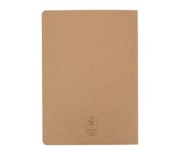 Slyk блокнот на сшивке из крафт-бумаги формата А5 с линованными страницами, натуральный
