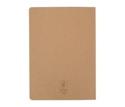 Slyk блокнот на сшивке из крафт-бумаги формата А5 со страницами в точку, натуральный