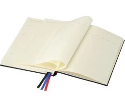 Блокнот Alder формата A5 в твердой обложке, черный