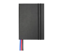 Блокнот Alder формата A5 в твердой обложке, черный