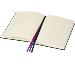 Блокнот Alder формата A5 в твердой обложке, черный