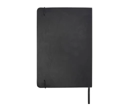 Набор Legato Elegance из блокнота формата А5 в твердой обложке и ручки-роллера, черный/черный