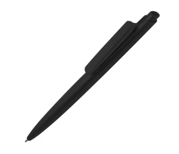 Ipe шариковая ручка RCS из переработанного материала (синие чернила) - Черный