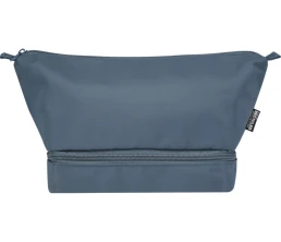 Trip Aware™ дорожная косметичка из переработанного материала 6 л, серо-синий