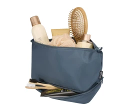 Trip Aware™ дорожная косметичка из переработанного материала 6 л, серо-синий