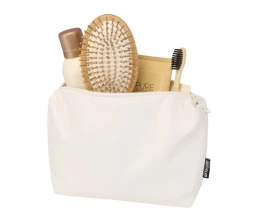 Trip Aware™ дорожная косметичка из переработанного материала 2 л, кремовый