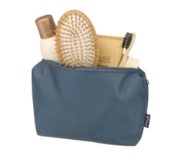 Trip Aware™ дорожная косметичка из переработанного материала 2 л, серо-синий
