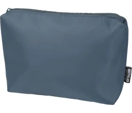 Trip Aware™ дорожная косметичка из переработанного материала 2 л, серо-синий