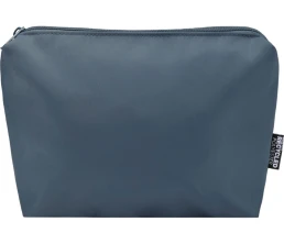 Trip Aware™ дорожная косметичка из переработанного материала 2 л, серо-синий