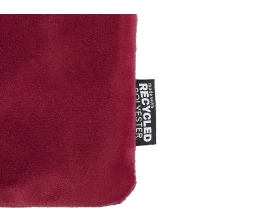 Swift набор косметичек из переработанного бархата GRS, бургунди