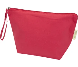 Косметичка Odisha из органического материала OCS, 180 г/м², 3 л, красный