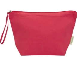 Косметичка Odisha из органического материала OCS, 180 г/м², 3 л, красный