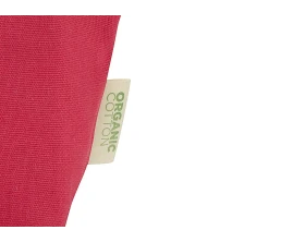 Косметичка Odisha из органического материала OCS, 180 г/м², 3 л, красный