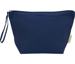 Косметичка Odisha из органического материала OCS, 180 г/м², 3 л, темно-синий