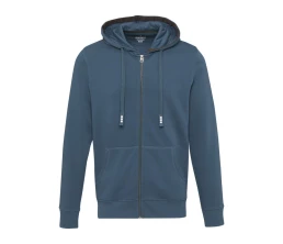 Толстовка «Арора» мужская с капюшоном, серо-синий