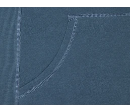 Толстовка «Арора» мужская с капюшоном, серо-синий