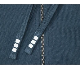 Толстовка «Арора» мужская с капюшоном, серо-синий