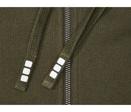 Толстовка «Арора» мужская с капюшоном, зеленый лесной