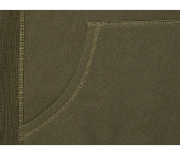 Толстовка «Арора» мужская с капюшоном, зеленый лесной