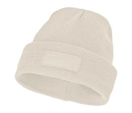 Шапка Бореас с нашивками, бежевый