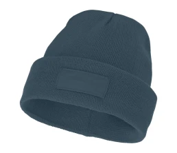 Шапка Бореас с нашивками, серо-синий