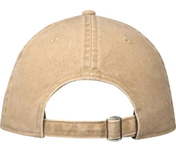 Графтон 6-панельная промытая кепка, бежевый