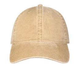 Графтон 6-панельная промытая кепка, бежевый