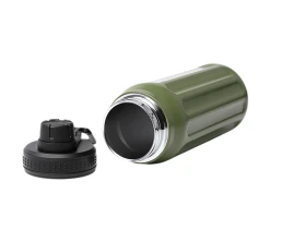 Термос с двойными стенками NOBLEK/НОБЛЕК, темно-зеленый