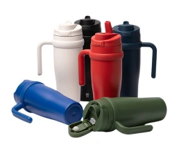 Термокружка KALAM/КАЛАМ с двойными стенками, красный