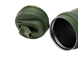 Термокружка KALAM/КАЛАМ с двойными стенками, темно-зеленый