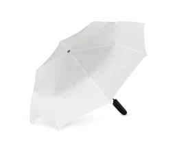 Складной зонт ALCIRA/АЛЬКИРА с системой защиты от снежной бури и ручкой-карабином, белый
